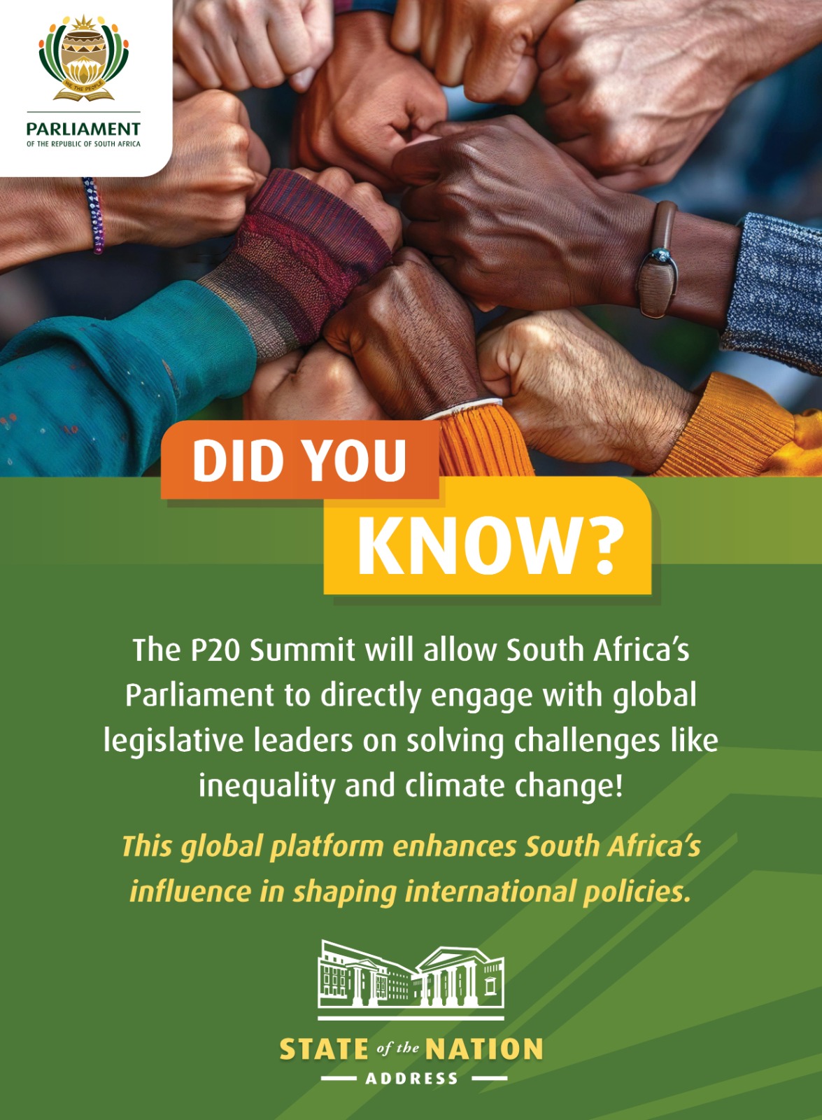 State of the Nation Address - Parliament of South Africa